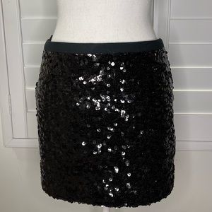 Betsy Johnson Sequin Mini Skirt